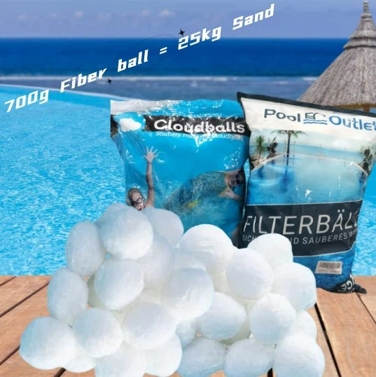 3 Micron Energy Saving Pumps Filter Polyester Fiber Ball For Aquarium Tank Swimming Pool Sewage Treatment