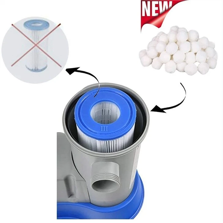 Backwash Fiber Ball Filter Material