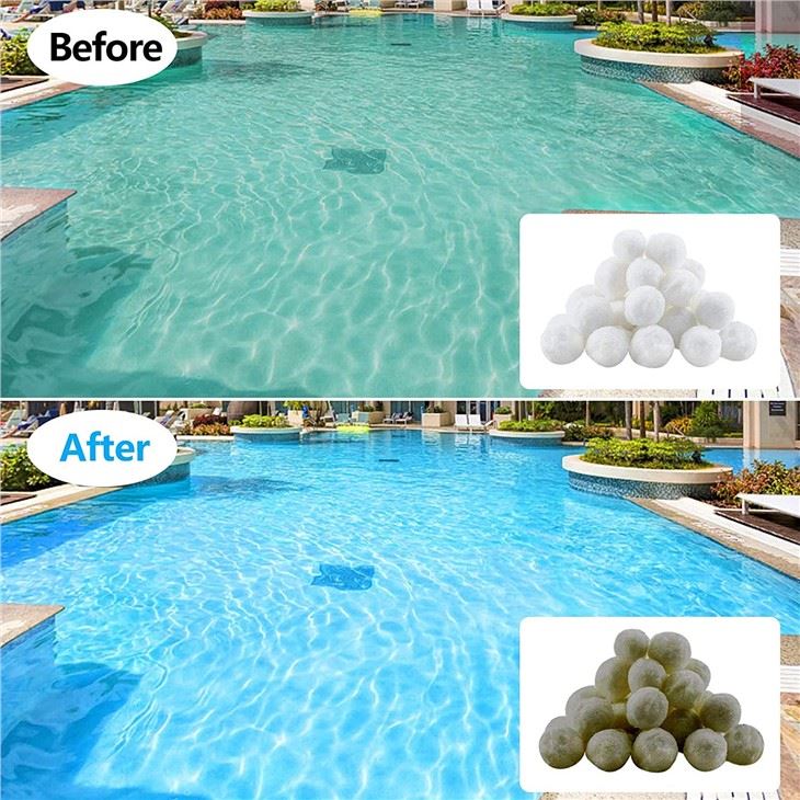 Polyester Fiber Filter Balls Replace Sand For Swimming Pool Filters